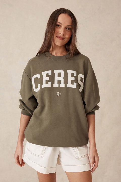 Oversized Slouchy Crew