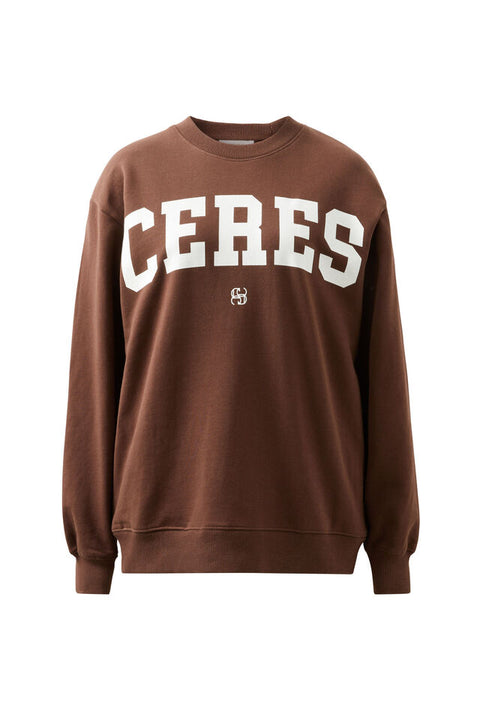 Isla Oversized Slouchy Crew - Willow Collective Mudgee