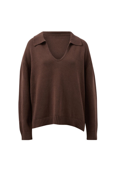 Eliza Collared Knit