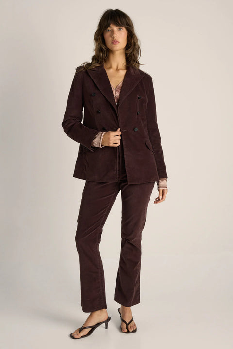 Rhea Velvet Blazer - Willow Collective Mudgee