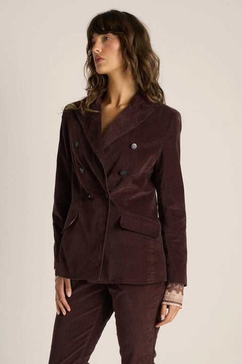 Rhea Velvet Blazer - Willow Collective Mudgee