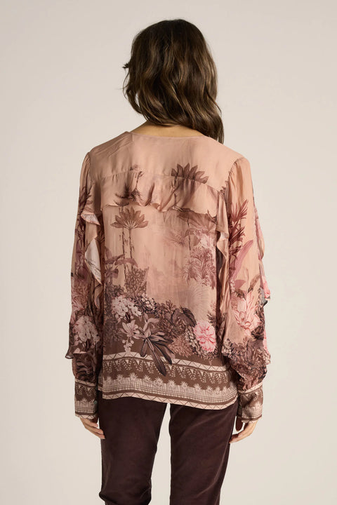 Odette Ruffle Blouse - Willow Collective Mudgee