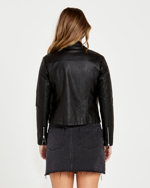 Jovie PU Leather Jacket