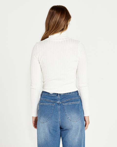 Nisha Mock Neck Top