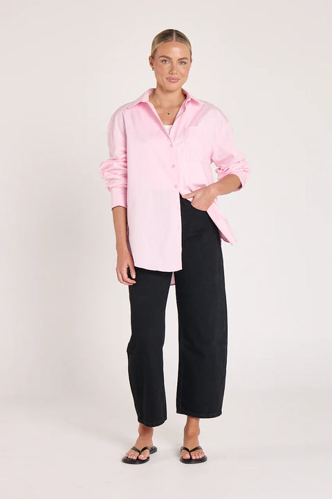 Eve Shirt Pink - Willow Collective Mudgee