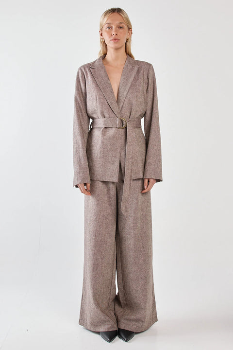Thalia Belted Blazer - Willow Collective Mudgee