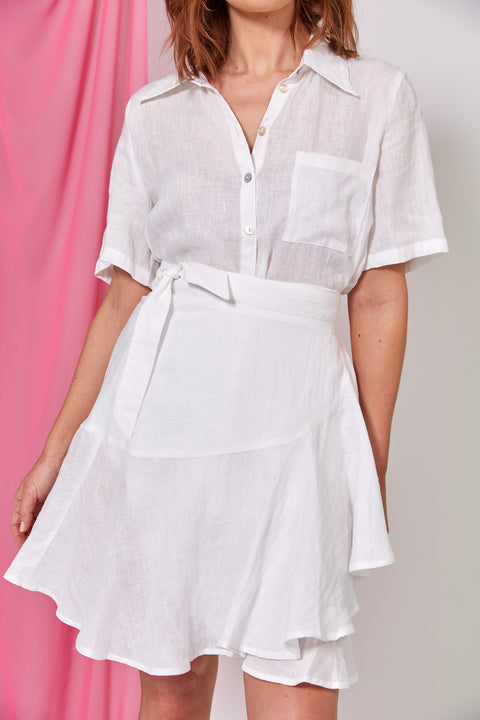 La Vie Mini Wrap Skirt