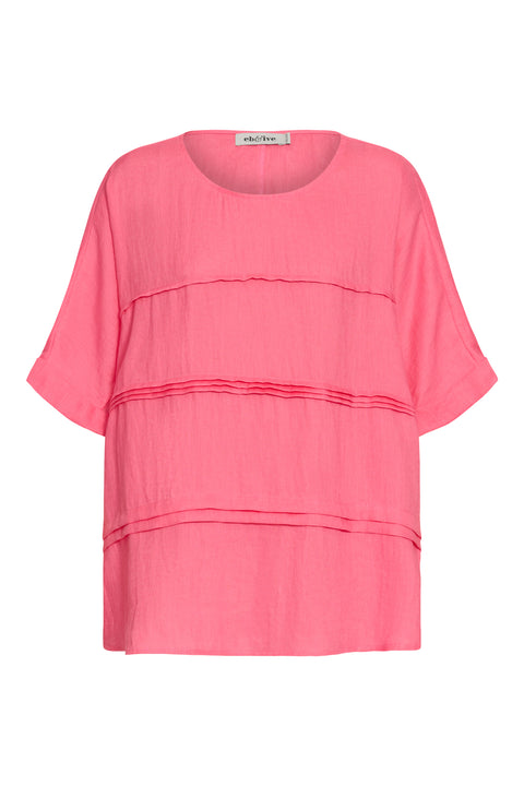 La Vie Pintuck Top