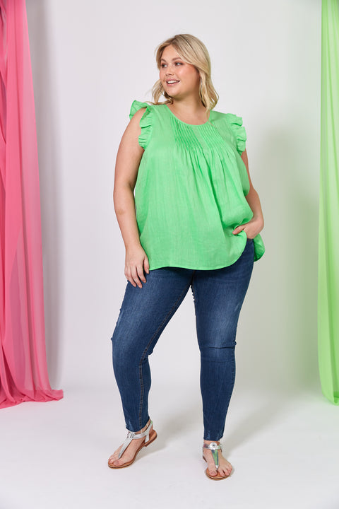 La Vie Frill Top