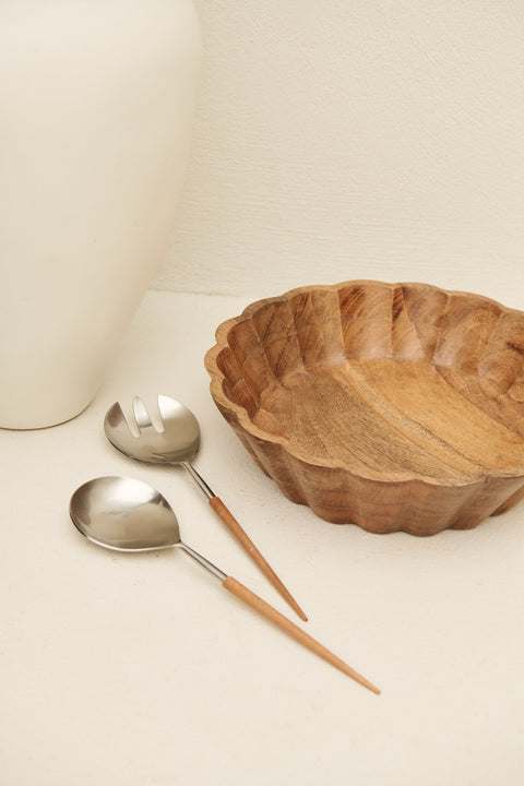 Elan Curve Salad Bowl