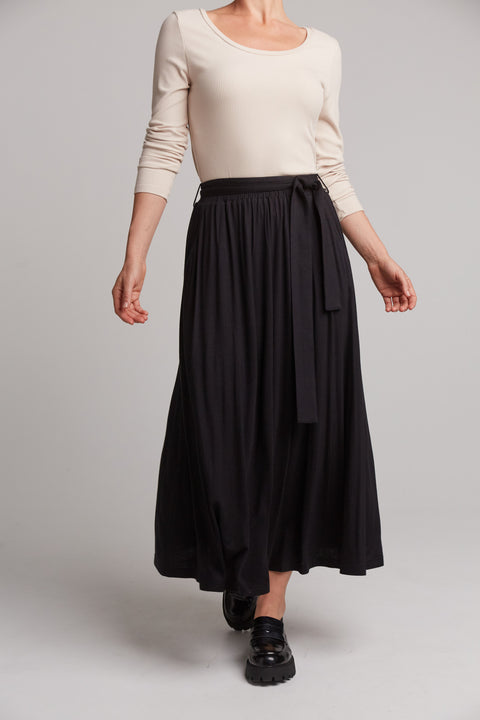 Studio Jersey Tie Skirt