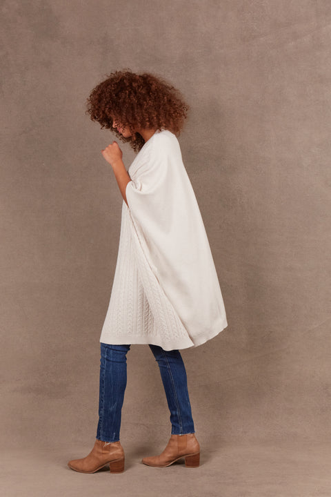 Alawa Cable Poncho