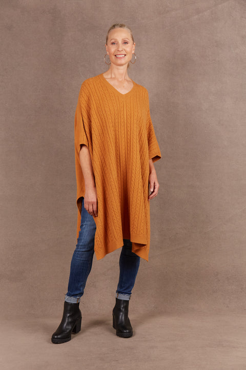 Alawa Cable Poncho