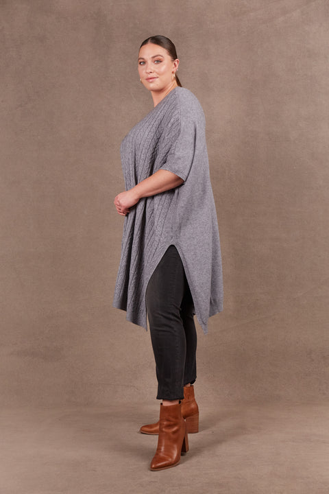 Alawa Cable Poncho