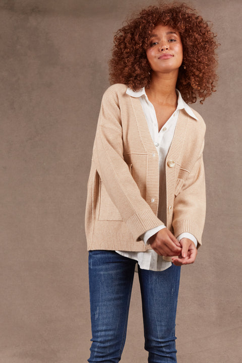Nakako Pocket Cardigan