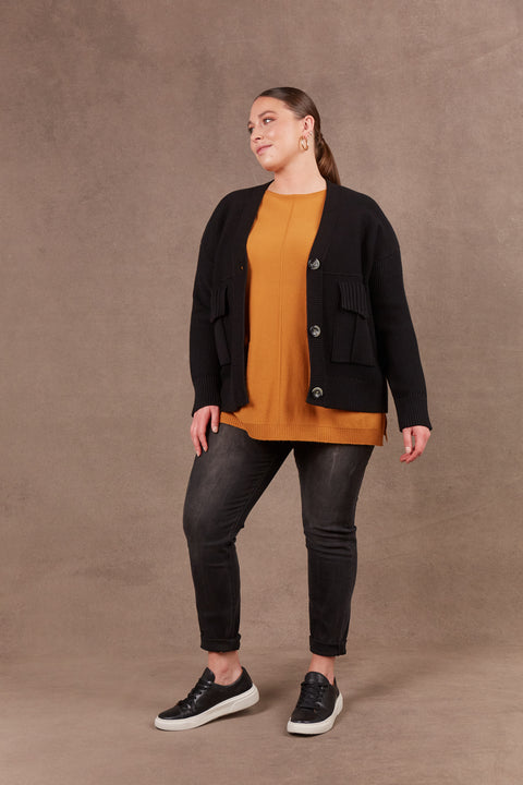 Nakako Pocket Cardigan