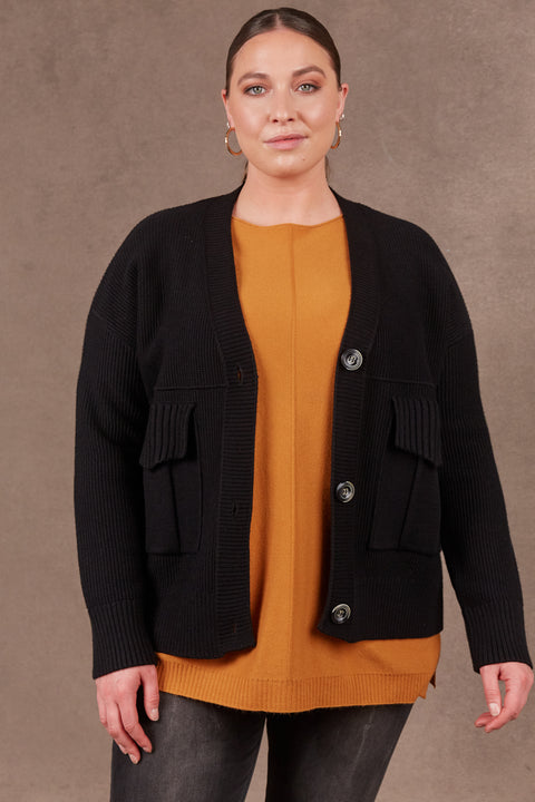Nakako Pocket Cardigan