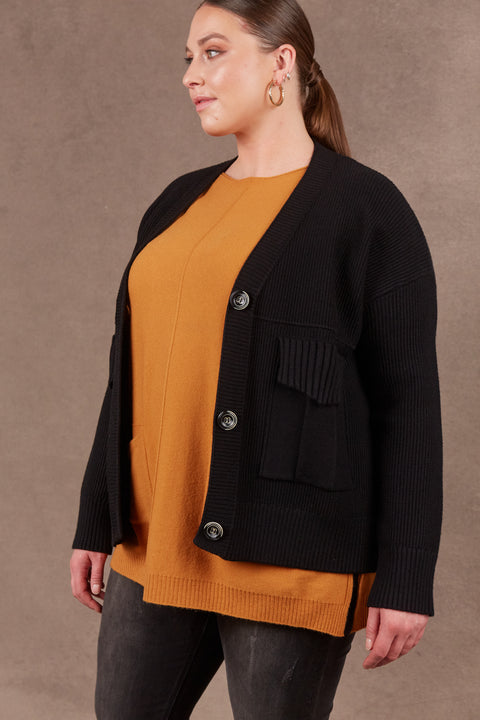 Nakako Pocket Cardigan