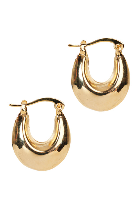 Sammi Dome Hoop Earring