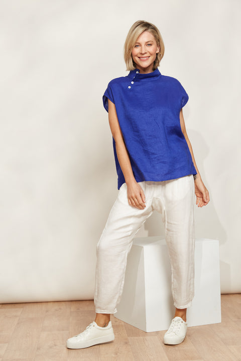 Halcyon Button Top