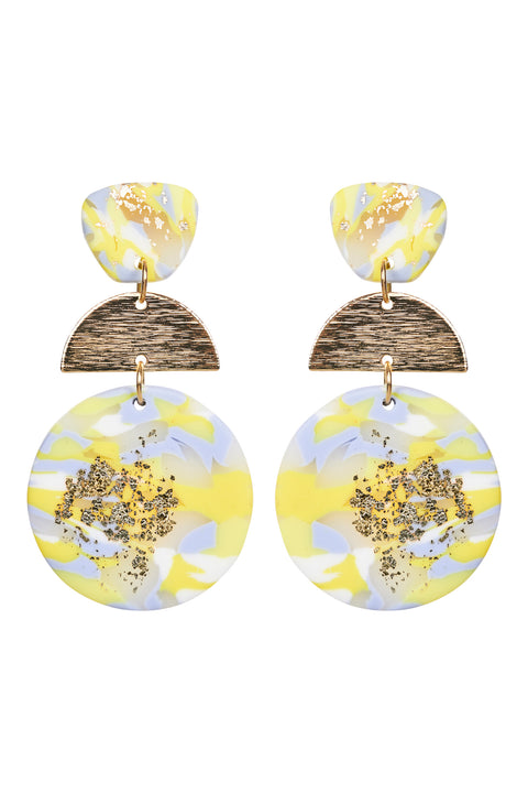 Solstice Lemon Earring