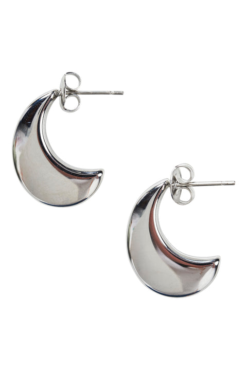 Halcyon Crescent Earring