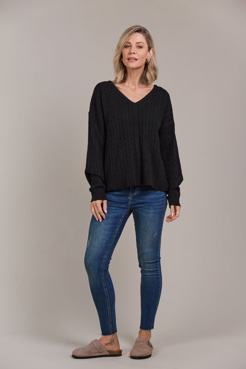 Palmer Cable Knit