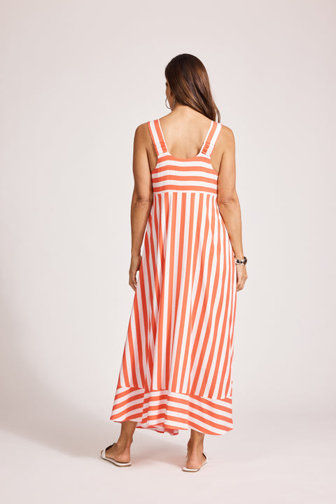 Treville Stripe Tank Maxi Dress