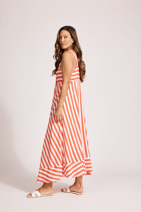 Treville Stripe Tank Maxi Dress