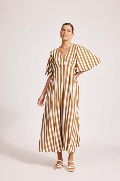 Treville Stripe Maxi Dress