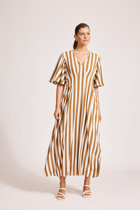 Treville Stripe Maxi Dress