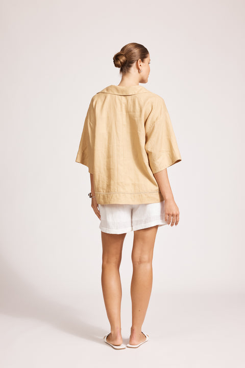 Miramar Collared Top