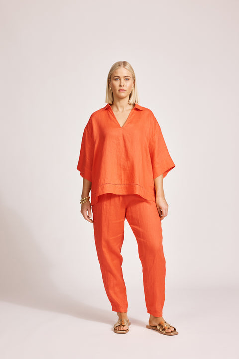 Miramar Collared Top