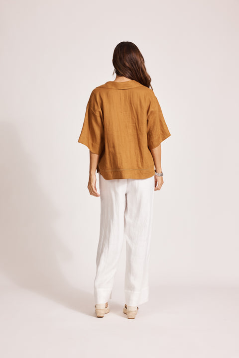 Miramar Collared Top