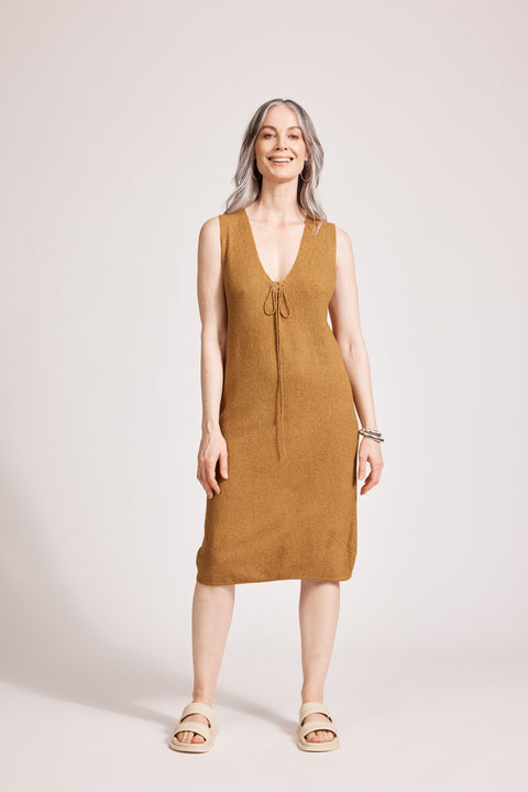 Alcazar Knit Tie Dress