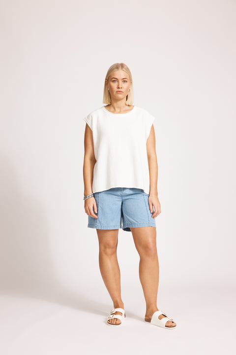 Artemis Sleeveless Knit Top