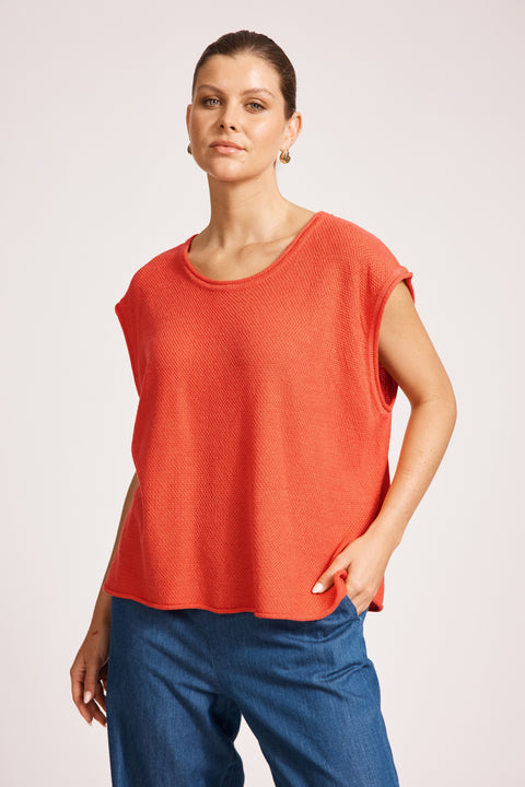 Artemis Sleeveless Knit Top