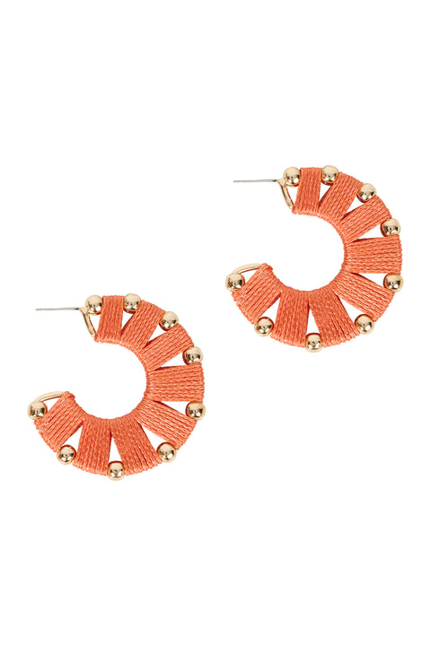 Capri Woven Earring