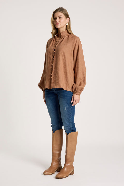 Bajau Button Shirt - Willow Collective Mudgee