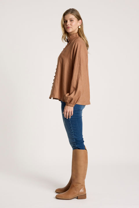 Bajau Button Shirt - Willow Collective Mudgee
