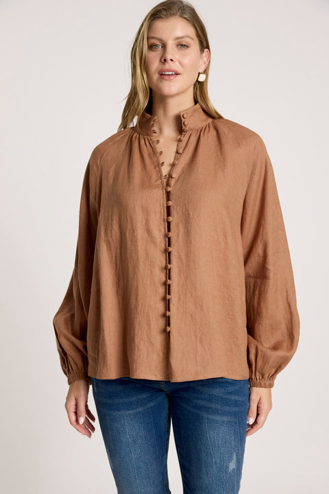 Bajau Button Shirt - Willow Collective Mudgee