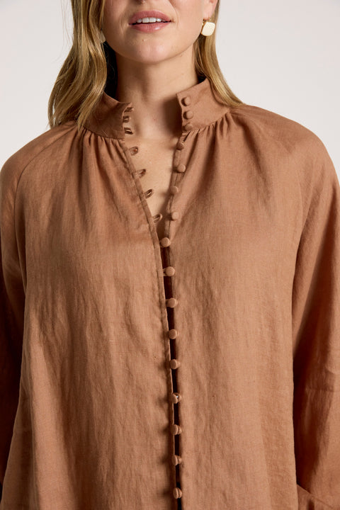 Bajau Button Shirt - Willow Collective Mudgee