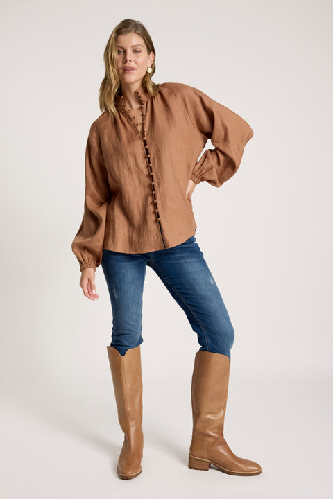 Bajau Button Shirt - Willow Collective Mudgee