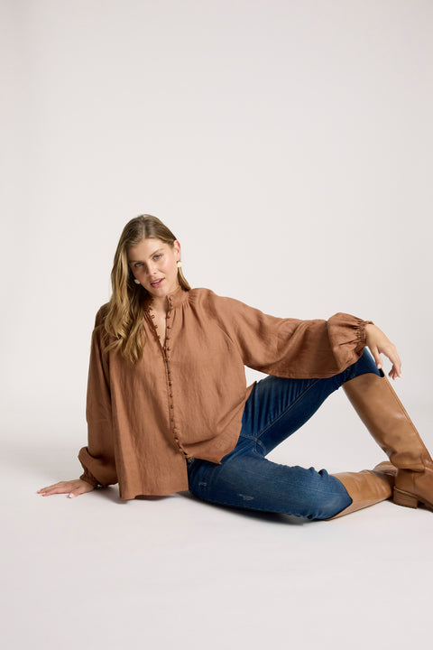 Bajau Button Shirt - Willow Collective Mudgee