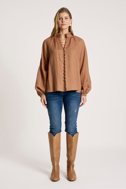 Bajau Button Shirt - Willow Collective Mudgee