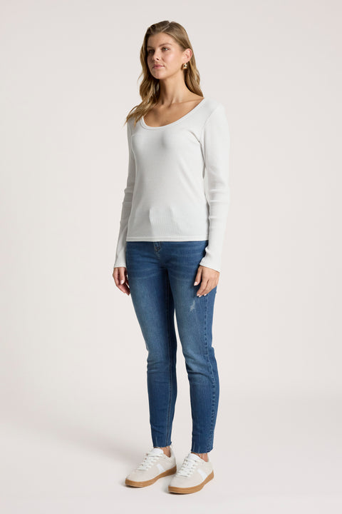 Plage Long Sleeve Tshirt - Willow Collective Mudgee