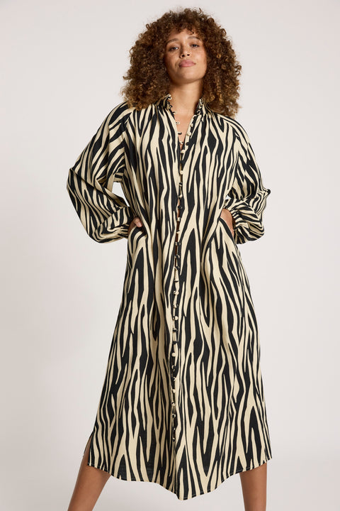 Bajau Button Dress - Willow Collective Mudgee