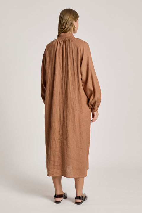 Bajau Button Dress - Willow Collective Mudgee