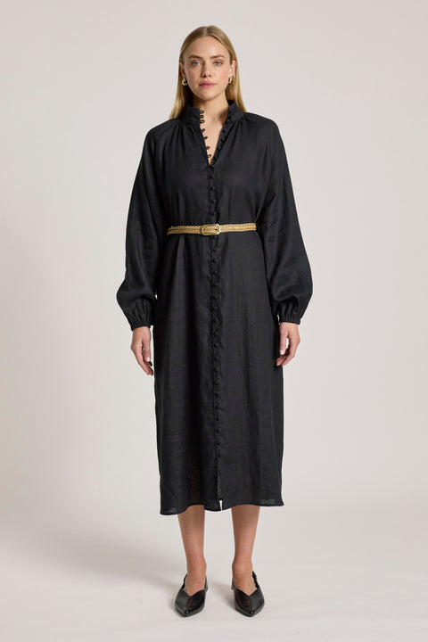 Bajau Button Dress - Willow Collective Mudgee