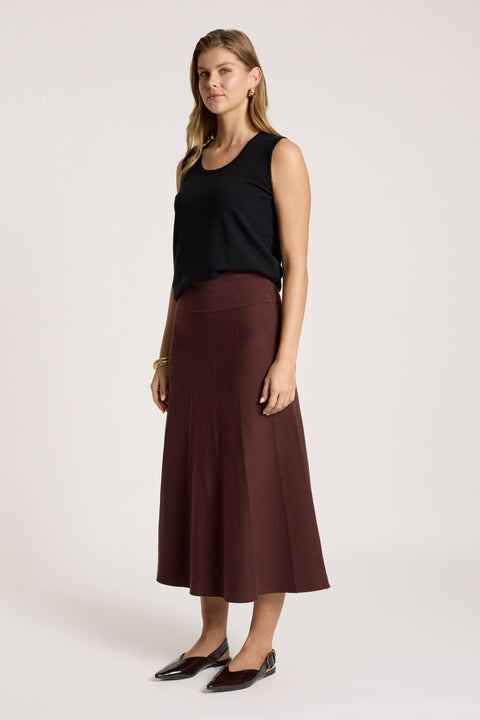 Zala Knit Skirt - Willow Collective Mudgee